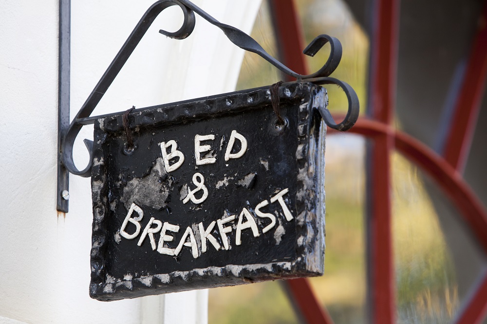 Bed & Breakfast Sign